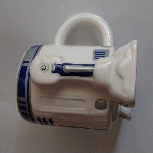 Star Wars R2D2 3D Galerie Ceramic Collectible 12 oz Coffee Mug Lucasfilm Ltd - Picture 2 of 9